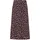 Oxmo Midirock Damen Floral Lila/Pink 38