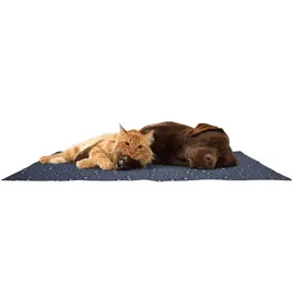 Karlie Flamingo kühlmatte Hund - kühlmatte Katze - 120x80cm - tropfenmuster - große fläche für große Hunde - wasserfest und einfach zu reinigen - kühlende gelfüllung kühlmatte Bett Drop