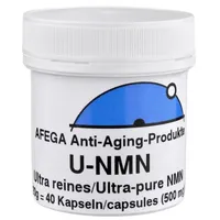 20 g ultra-reines NMN-Pulver (Nicotinamidmononukleotid): 99,9% Reinheit - 40 Kapseln zu je 500mg