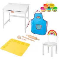 roba Schreibtisch roba x PLAY DOH 55 x 58 x 49 cm Holzwerkstoff weiß