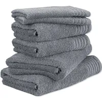 Möve Handtuchset New Classic 6-TLG stone