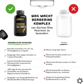 GEN GERMAN ELITE NUTRITION Berberin Komplex Kapseln 120 St.