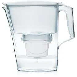 Aqua Optima - Liscia Filterkanne, 2,5 l, weiß, inklusive 1 Evolve + Filter