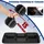 DH FitLife FitLife Verstellbare Hanteln 4 bis 25 kg mit 10 Gewichtsstufen schwarz