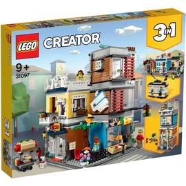 Lego Creator Stadthaus mit Zoohandlung & Café 31097