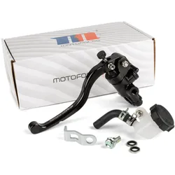 Bremspumpe / Bremszylinder vorn radial m. Hebel schwarz Motoforce Racing