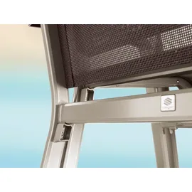 Sieger Bodega Stapelsessel 59 x 68 x 98 cm champagner/mocca