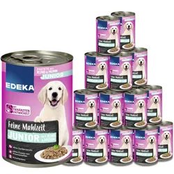 EDEKA Feine Mahlzeit Junior mit Rind& Huhn 20x400g