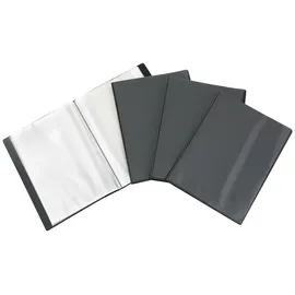 SOENNECKEN Sichtbuch DIN A4 40Hüllen Polypropylen Schwarz