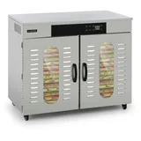 Klarstein Master Jerky 500 Dörrautomat 3000W 40-90 °C 24h-Timer Edelstahl silber Silber