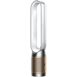 DYSON TP12 Purifier Cool PC2 De-Nox Luftreiniger Weiß/Gold (40 Watt, Raumgröße: 81 m3, HEPA-13-Filter mit Glasfasern und Kaliumcarbonat)