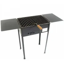 Cruccolini Campagnolo - Holzkohlegrill - 50x38 -  aus schwerem Stahl