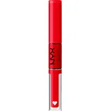 NYX Professional Makeup Shine Loud High Pigment Lip Shine Rebel In Red