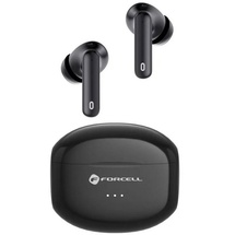 forcell F-AUDIO drahtgebundene Ohrhörer TWS Clear Sound schwarz Bluetooth Verbindung 320 mAh