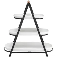 Ladelle 3-stöckige Etagere Serve & Share Eisen Schwarz