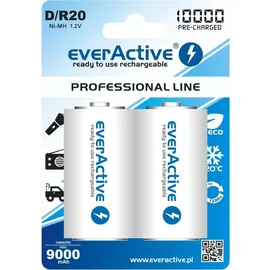 Everactive Akku D 10000 mAh 2 St.