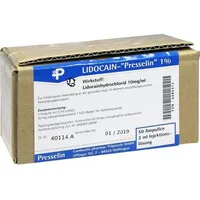 Combustin Pharmazeutische Präparate GmbH Lidocain Presselin 1% Injektionslösung