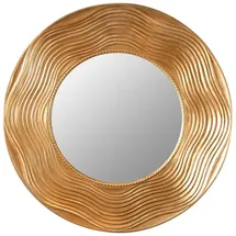 Riess-Ambiente Wandspiegel CIRCLE 100cm gold, Rahmen Badspiegel