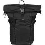 Baagl Rolltop Rucksack Schwarz
