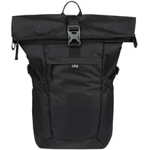 Baagl Rolltop Rucksack Schwarz