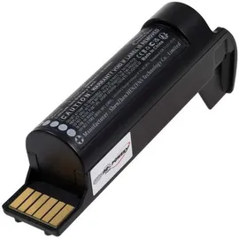 Powery Akku für Zebra DS2208 Barcode-Scanner, 3,7V, Li-Ion