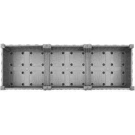 vidaXL Hochbeet 120 x 40 x 23 cm Grau