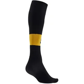 Craft Squad Contrast Stutzenstrümpfe Schwarz/Schweden Gelb 40-42