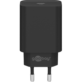 goobay USB-C Ladegerät 45W / Ladeadapter mit 1x USB-CTM-Anschluss (Power Delivery)