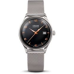 Union Glashütte Herrenuhr Noramis Datum D0124071105701 - silber