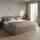 home collective Polsterbett 200 x 200 cm Beige