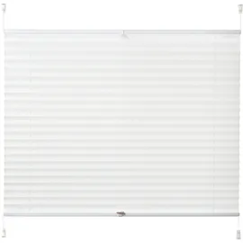K-HOME Plissee Siena 70 x 210 cm weiß