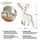 levandeo Deko Aufsteller Hirsch H21 cm Mango/Weiß/Natur/Braun