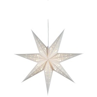 STAR TRADING Papierstern Lace, ohne Beleuchtung Ø 45 cm, weiß