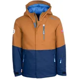 Trollkids Hallingdal Jacke - Bronze / Navy - 98 cm