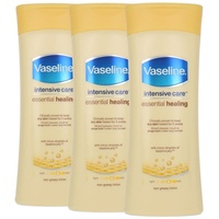 3 x Vaseline Intensivpflege Body Lotion gelb - Essential Healing - 400ml