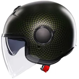 AGV Eteres Andora Jethelm - Matt Dunkelgrün/Schwarz / M