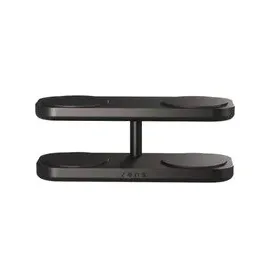Zen Zens Aluminium Series Quattro Wireless Charger Pro 4 mit Netzteil 65W Qi2 schwarz