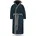 Unisex Baumwoll mit Kapuze in Marine/Grau Gr XS