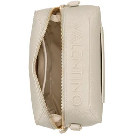 Valentino Pattie Umhängetasche Kunstleder Beige/Weiß