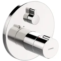 Hansa Fertigmontageset HANSABLUEBOX HOME UP-Brausetherm., m Mengenreg., chrom