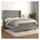 vidaXL Boxspringbett mit Matratze Hellgrau 140x200 cm Samt