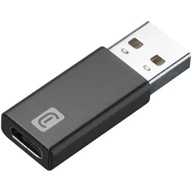 Cellular Line USB-C auf USB-A Adapter Schwarz