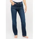 Angels Jeans Lara mit weitem Bein in dunklem Indigo Used-D40 / L28