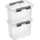 SUNWARE Aufbewahrungsbox Q-line 0,8 Liter, mit Deckel, transparent