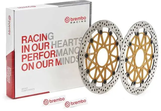 Brembo S.p.A. UPGRADE Supersport runde schwimmende Bremsscheiben – nach Paar