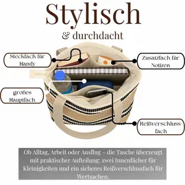 Marrakesch Orient & Mediterran Interior Kalpur -5- Shopper Baumwolle Beige