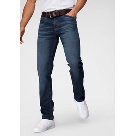 H.I.S. H.I.S Straight-Jeans »DALE«, Ökologische, wassersparende Produktion durch Ozon Wash 34, Länge 36, blau Herren Straight Fit Jeans