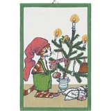 Ekelund - Geschirrtuch Julfest 40x60 cm 100% Baumwolle
