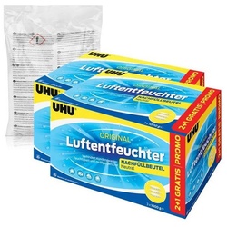UHU Luftentfeuchter UHU original Luftentfeuchter Nachfüllbeutel 1000g – Duftneutral (7er P