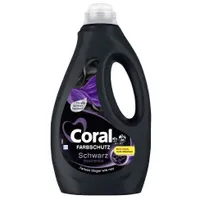 Coral Farbschutz Schwarz Flüssigwaschmittel, 26 WL 1 Flasche = 1,3 Liter